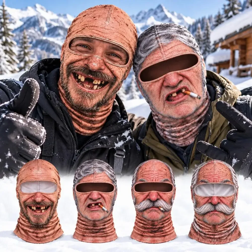 3D Printing Mask - Cagoule de cyclisme respirante, masque de
