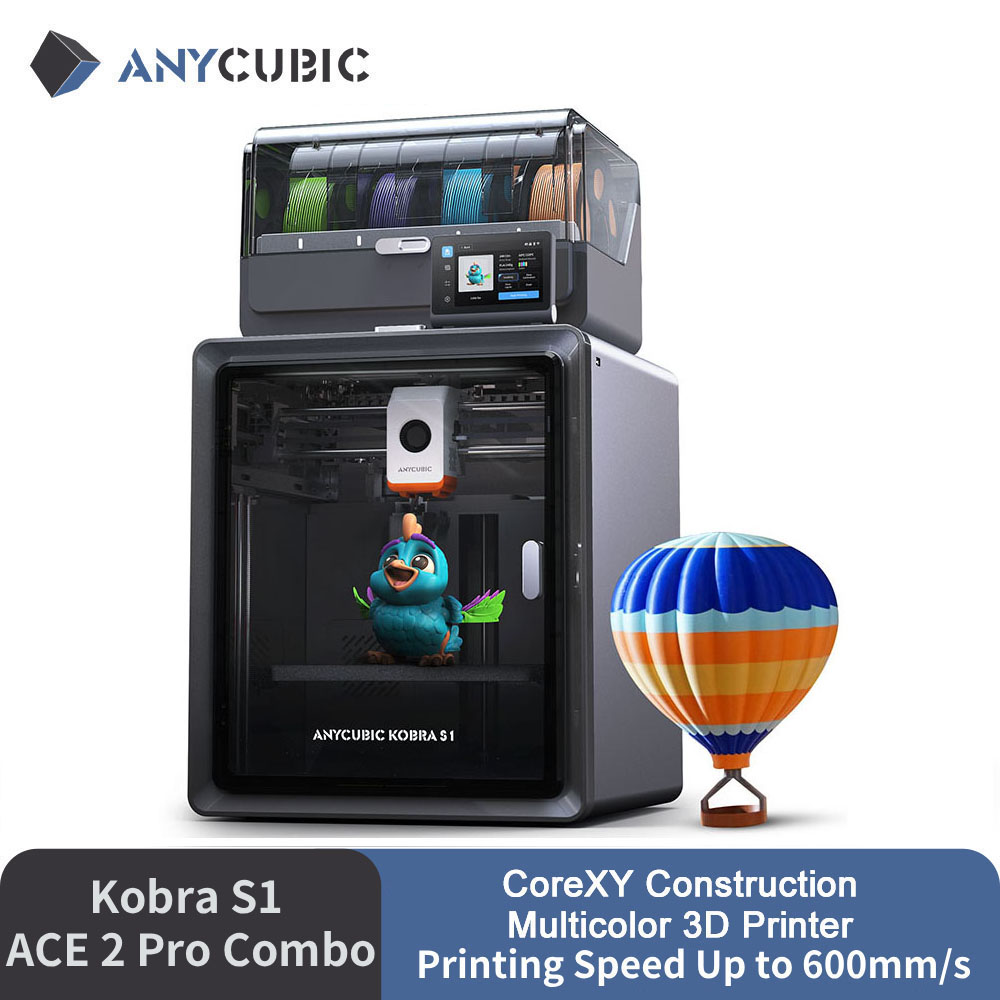 3D Printing Online Service - Imprimante 3D multicolore Anycubic Kobra S1