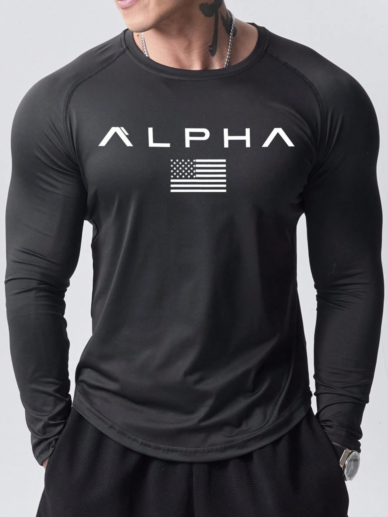 Nouveau T-shirt à manches long - 3D Printing Custom avis et prix