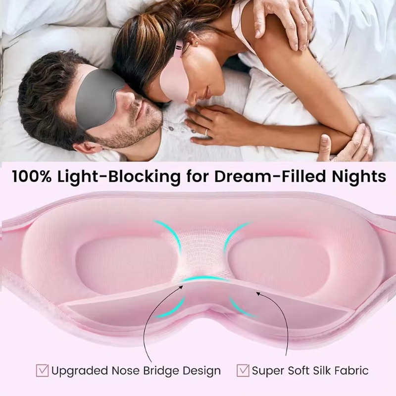 Masque de sommeil 3D, masque d - 3D Printing Mask avis et prix
