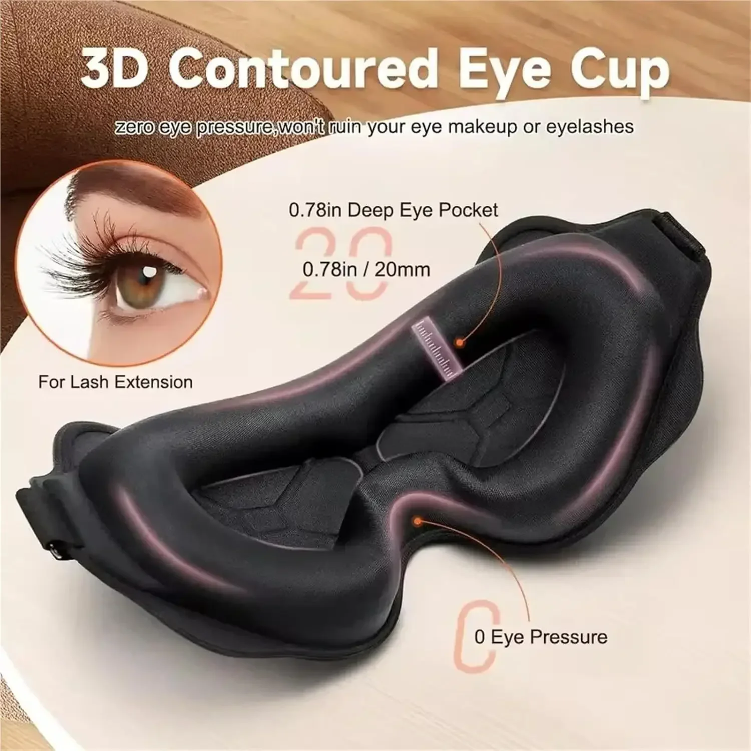 Masque de sommeil 3D, masque d - 3D Printing Mask avis et prix