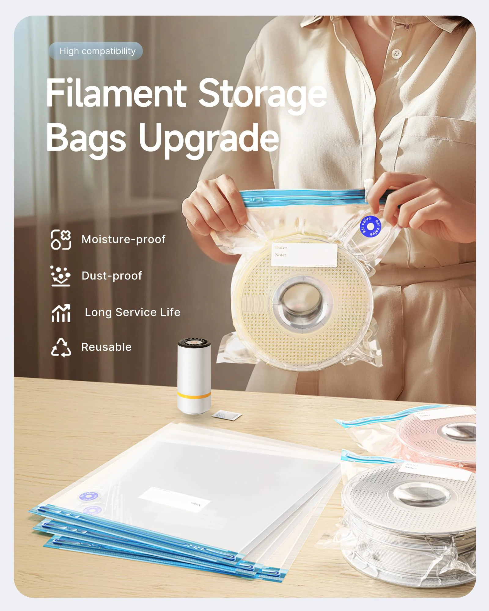 Sac sous vide de Filament d'im - 3D Printing Industry avis et prix