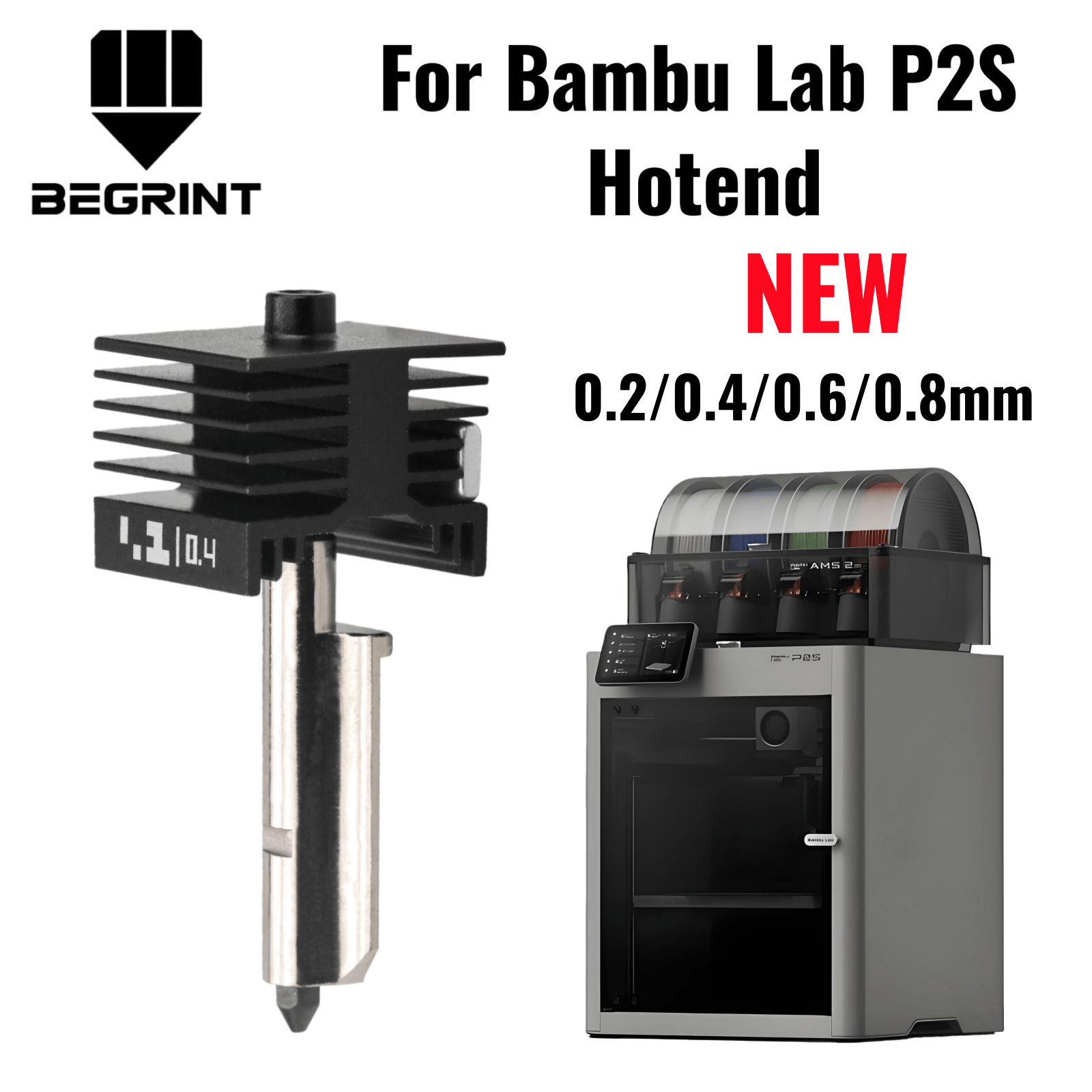 Pour Bambu Lab P2S X2D, hotend - 3D Printing Bambu Lab avis et prix