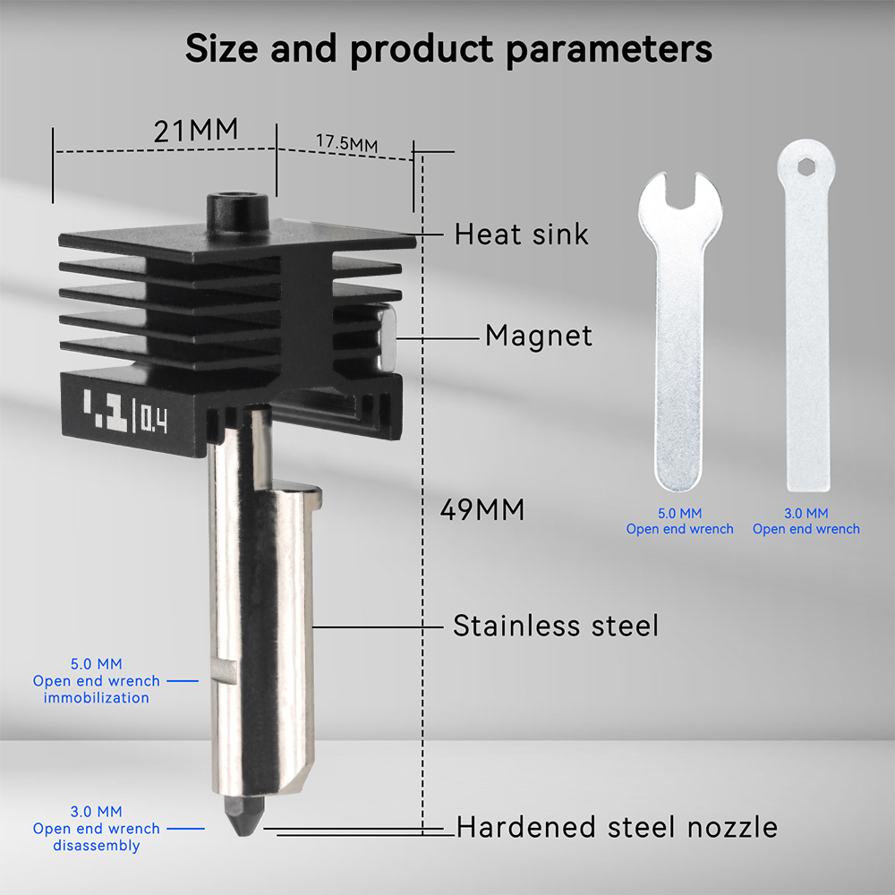 Pour Bambu Lab P2S X2D, hotend - 3D Printing Bambu Lab avis et prix
