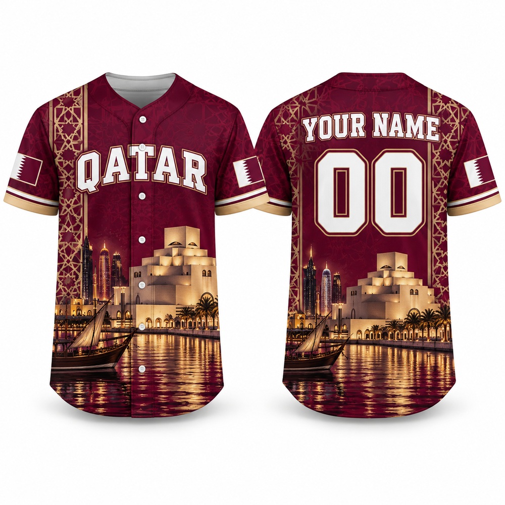 Maillot de baseball imprimé Qa - 3D Printing Qatar avis et prix