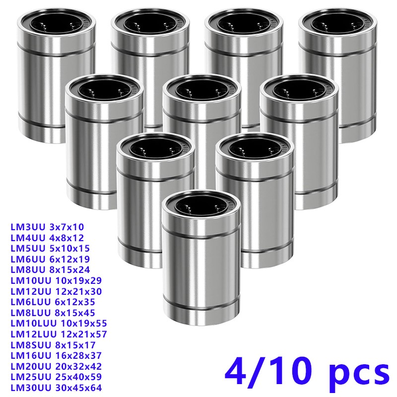 4/10 pièces LM8UU LM10UU LM16U - 3D Printing Guide avis et prix